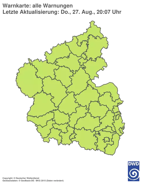 Aktuelle Wetterwarnungen für %region%